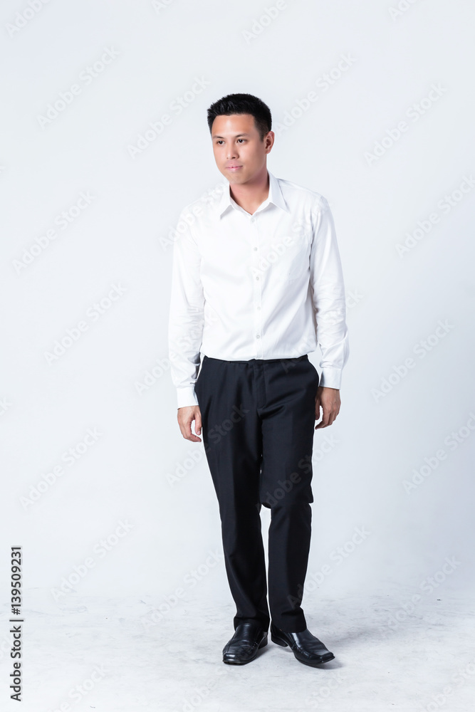 studio portrait of an asian businessman. studio portrait of an asian businessman.