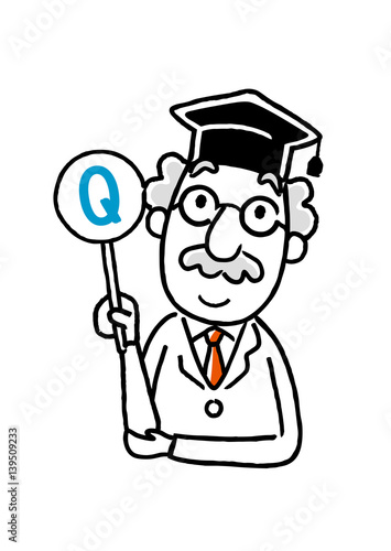 博士 疑問 問題 Stock Vector Adobe Stock