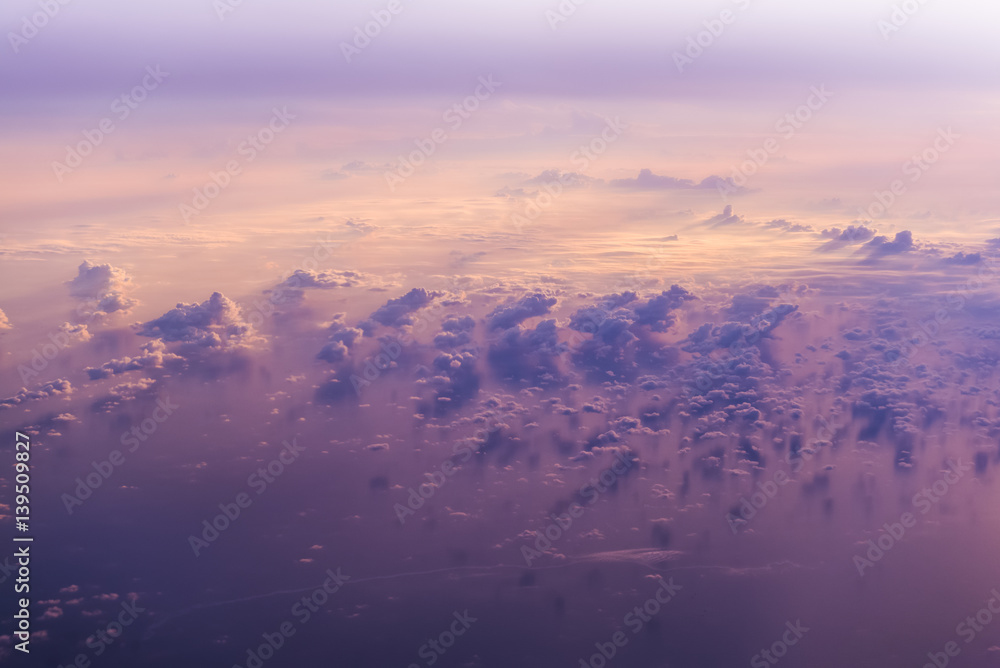 clouds view from the window of an airplane clouds view from the window of an airplane