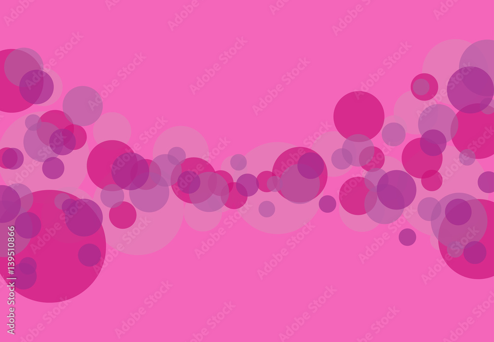 Illustration abstract business background with pink bubbles and bokeh. Illustration abstract business background with pink bubbles and bokeh.