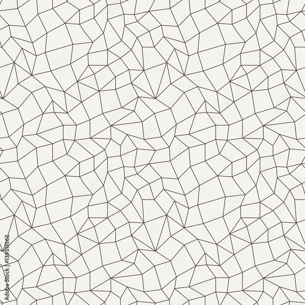 Outline polygon seamless pattern. Outline polygon seamless pattern.