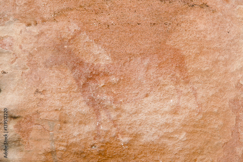 Prehistoric Cave Paintings - Albarracin - Spain photo