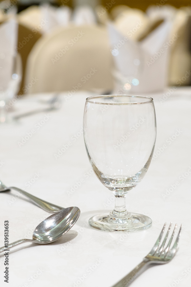 Empty wine glass Empty wine glass