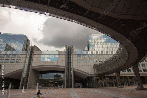 Bruxelles parlamento europeo photo