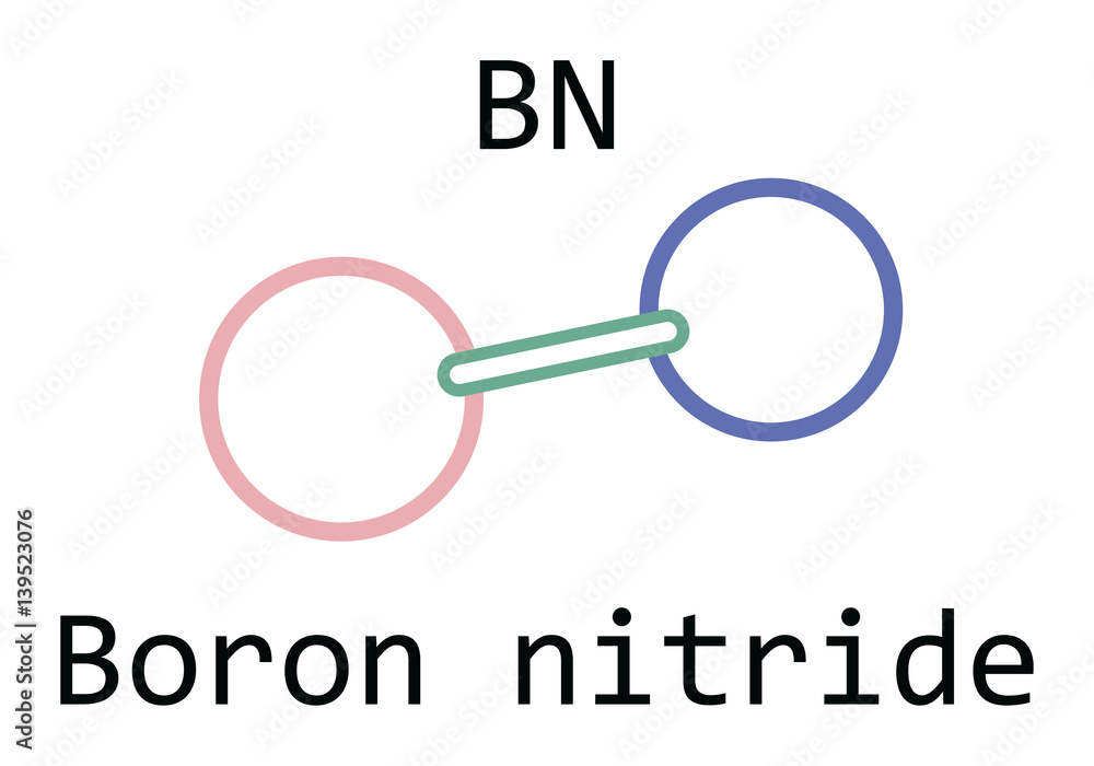 molecule BN Boron nitride molecule BN Boron nitride