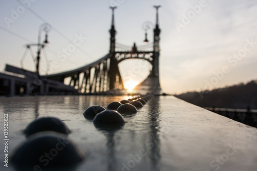 Photography A sunset in Budapest