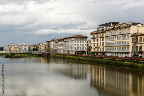 Arno River in Florence, Italy. © Andrea Lonas