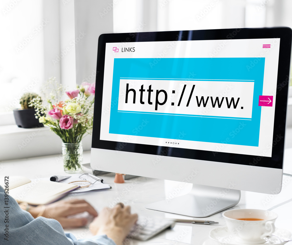 Website Domain Internet HTTP WWW Graphic Concept Website Domain Internet HTTP WWW Graphic Concept