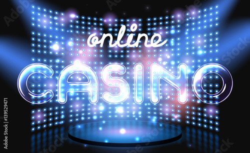 Jackpot casino win lettering stage