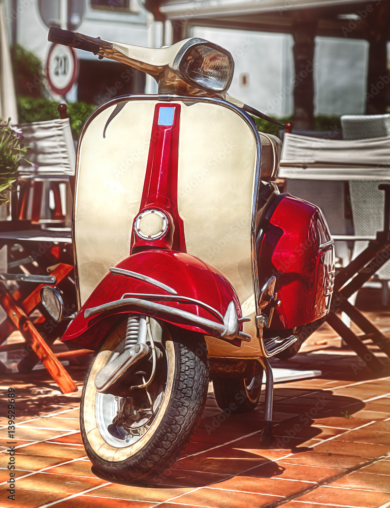 Fototapeta premium Scooter