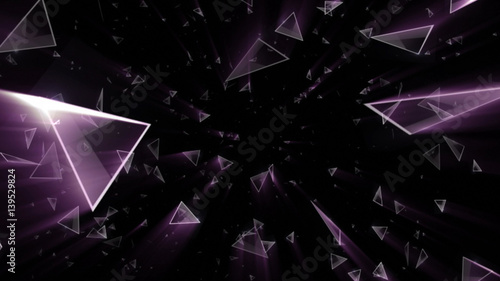 Abstract Technology Background, Computer Graphics, Cyberspace Cable
