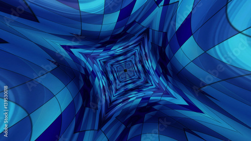 Abstract Technology Background, Computer Graphics, Cyberspace Cable
