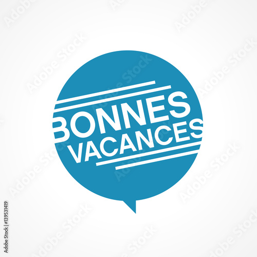 bonnes vacances