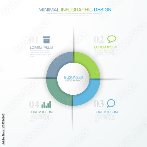 Infographic Elements with business icon on full color background  process or steps and options workflow diagrams,vector design element eps10 illustration