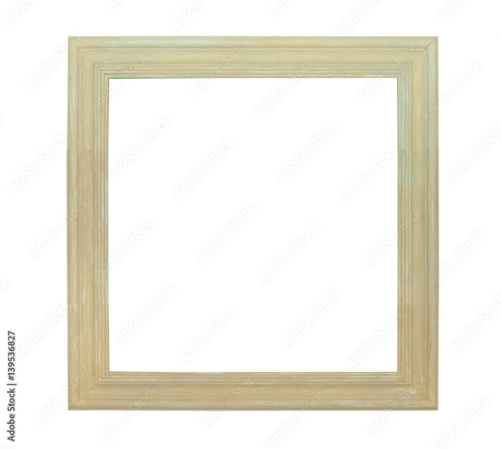 White painting canvas frame isolated on white background White painting canvas frame isolated on white background