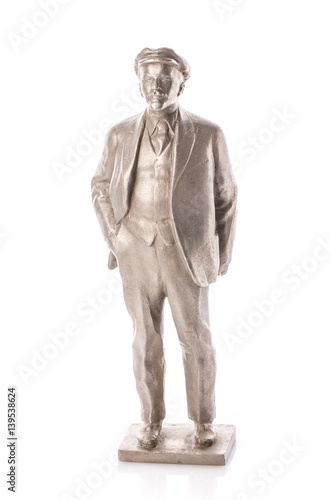 Tin figure of Vladimir Lenin