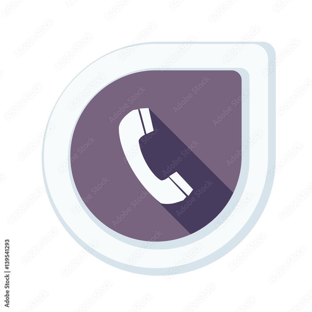 Call Contact button Illustration Call Contact button Illustration