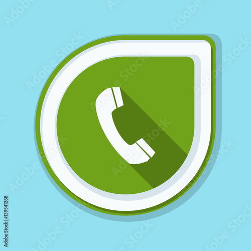 Call Contact button Illustration