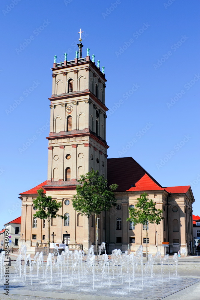 Obraz premium Neustrelitz, Stadtkirche