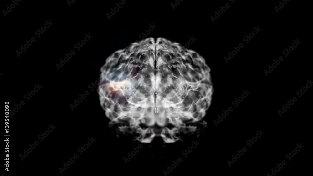 the Brain of Neuron system black loopable the Brain of Neuron system black loopable
