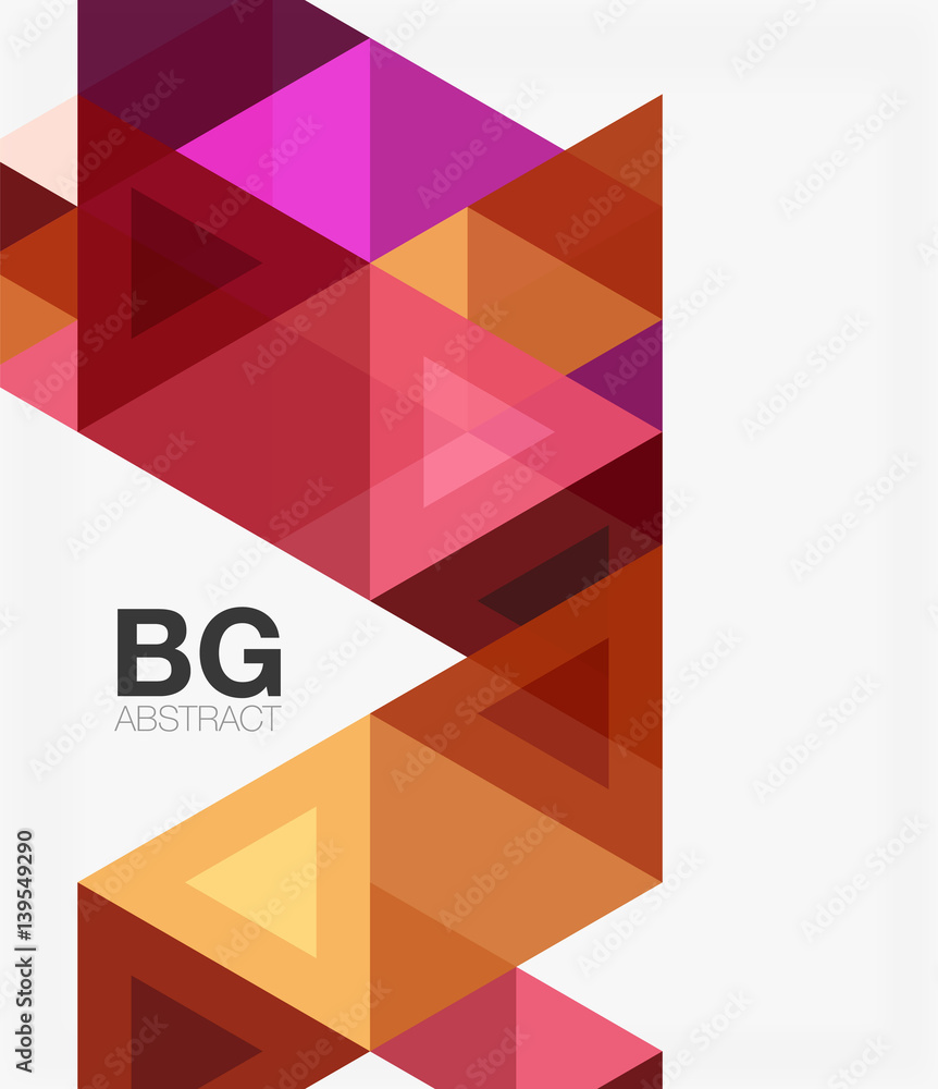 Modern geometry background Modern geometry background