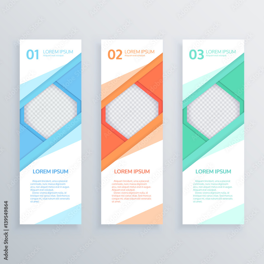 Design clean banners Design clean banners