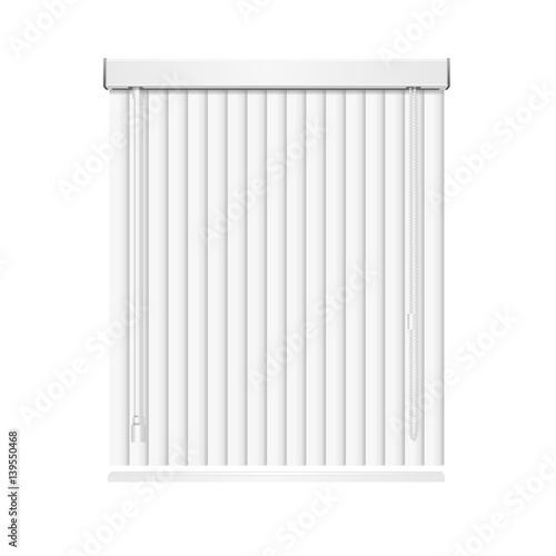 Realistic Jalousie Roller Shutters Blind. Vector