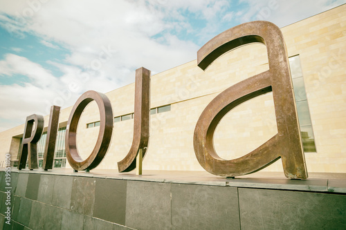 The big letters messaging rioja photo