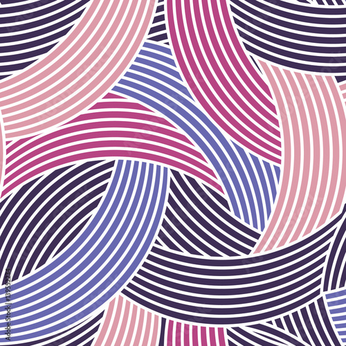 seamless pattern. geometric design with crossed arc