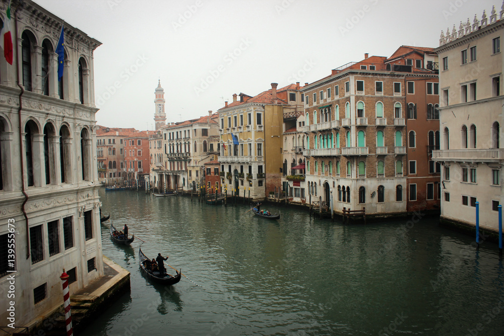 Obraz premium Scenic canals of Venice, Italy