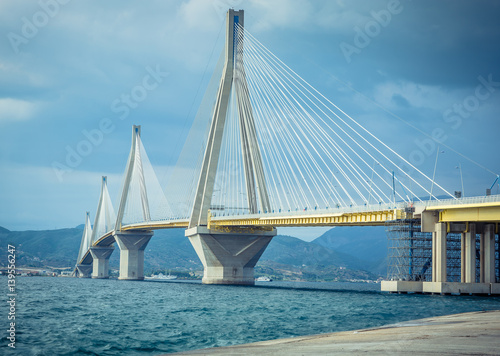 Rio-Antirrio Bridge (Charilaos Trikoupis) in Patras