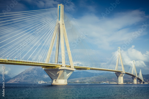 Rio-Antirrio Bridge (Charilaos Trikoupis) in Patras
