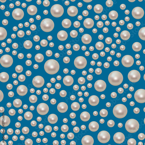 Blue seamless pattern