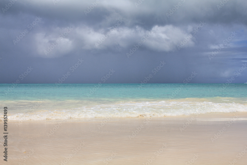 Paradise beach in Antigua