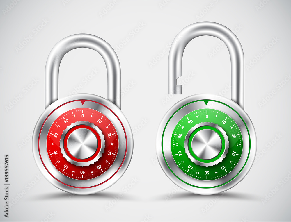Chromed round padlocks, mechanical code lock. Chromed round padlocks, mechanical code lock.