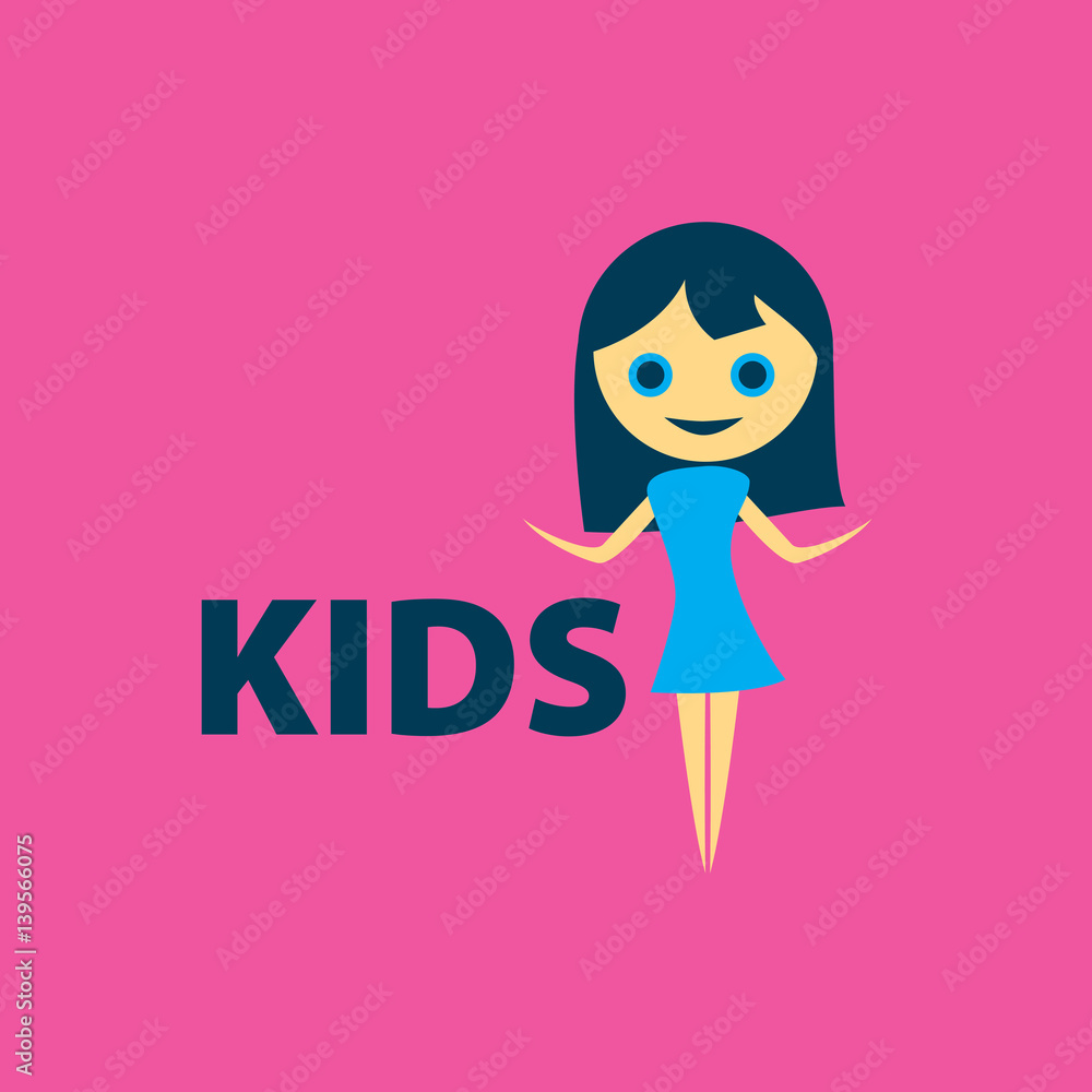 vector logo kids vector logo kids