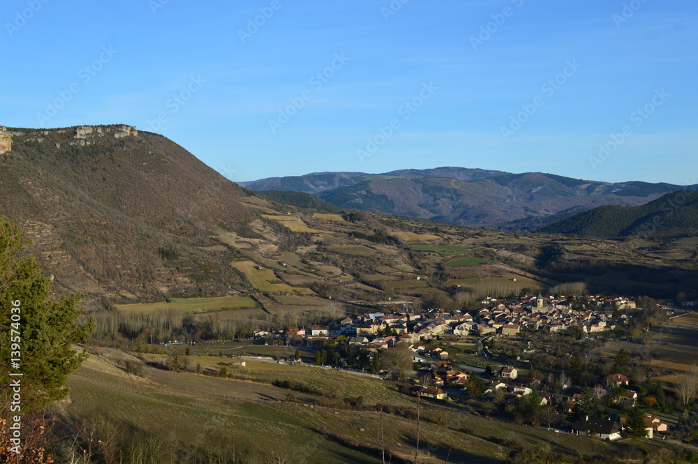 Fototapeta premium Nant en Aveyron