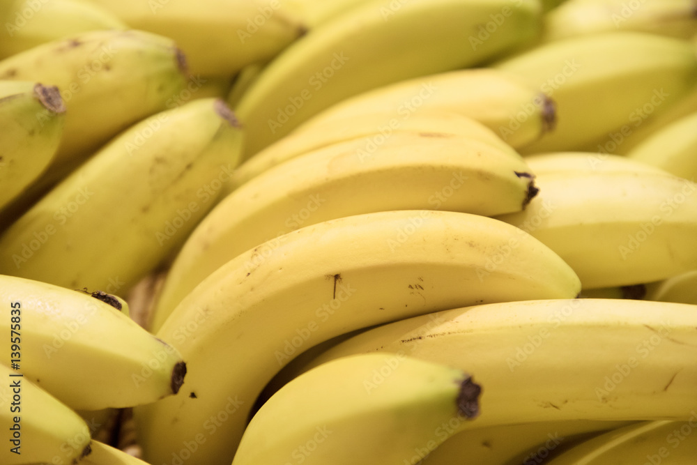 background of fresh banana