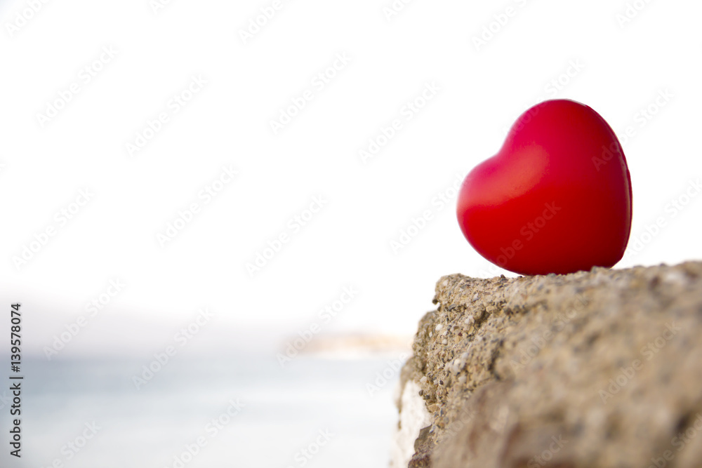 Heart Shape With Simple Composition Heart Shape With Simple Composition