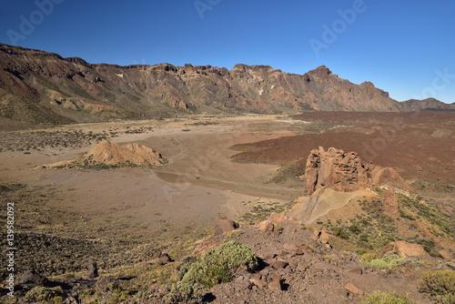Vulkanische Landschaft auf Teneriffa 