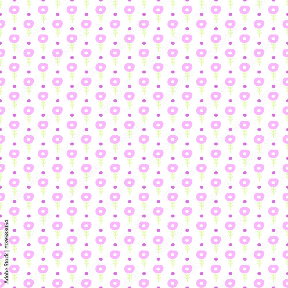 simple little flower seamless pattern simple little flower seamless pattern
