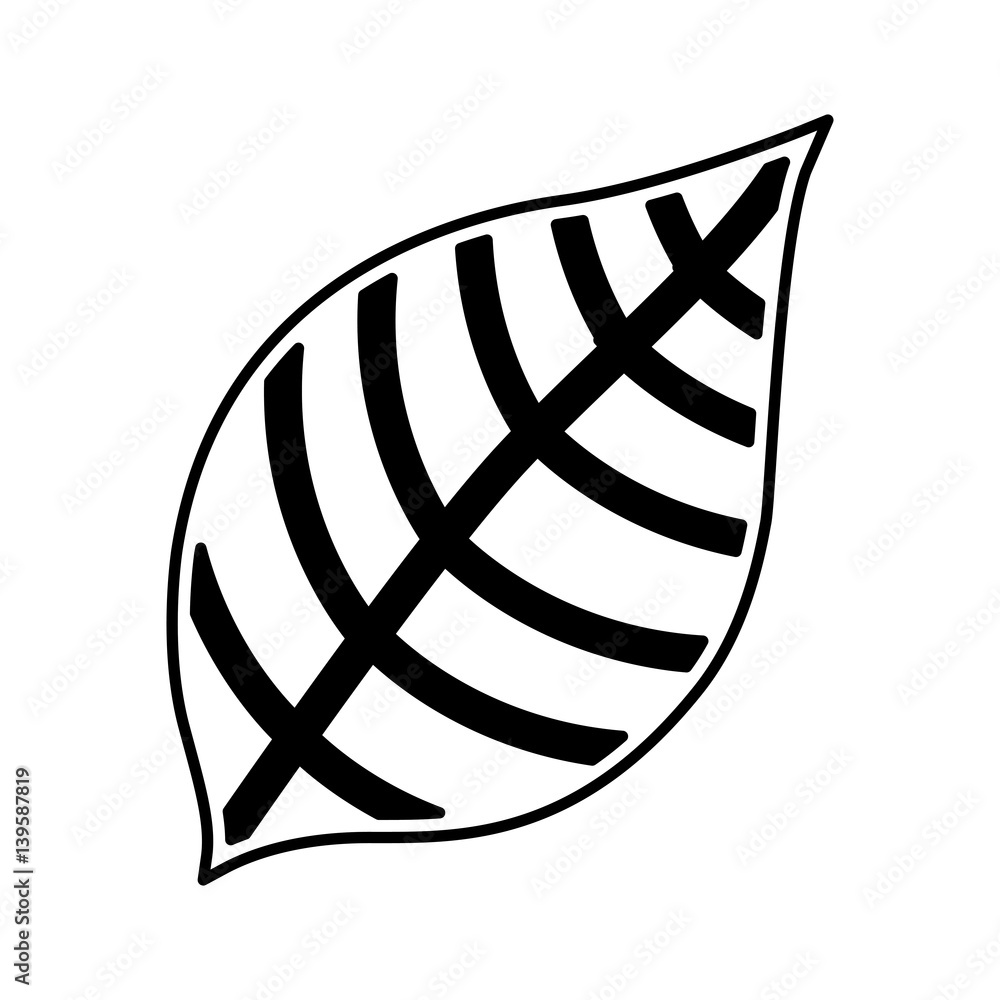 leafs plant natural icon vector illustration design leafs plant natural icon vector illustration design