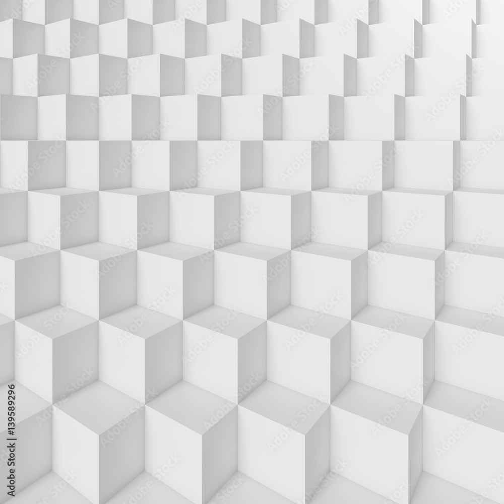 White Cubes Background White Cubes Background