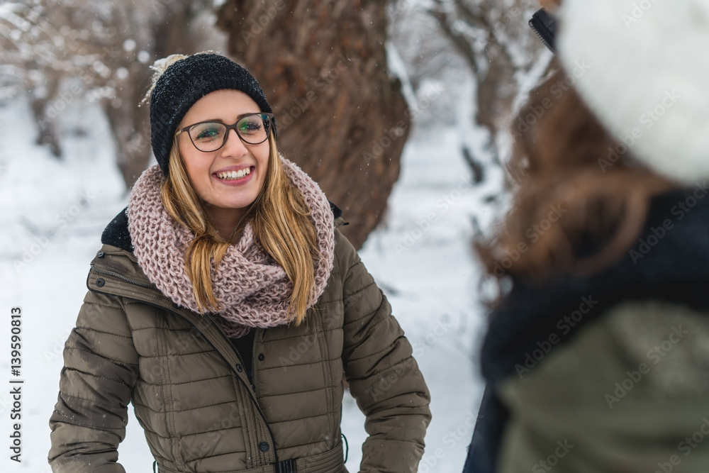 Smiling woman Smiling woman