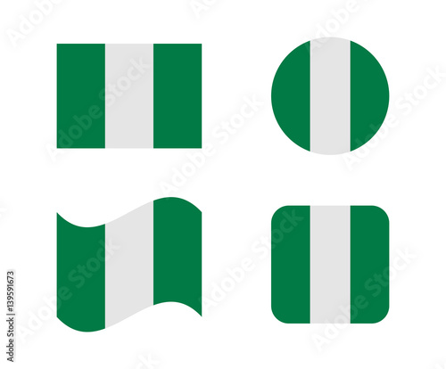 set 4 flags of nigeria Free Download set 4 flags of nigeria - GFXLoad