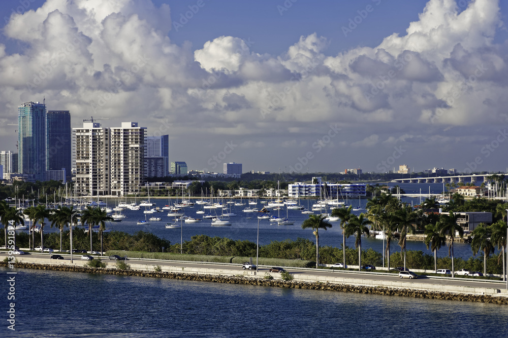 Obraz premium Port of Miami