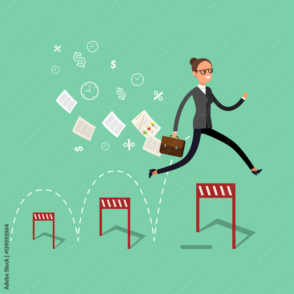 Obraz premium Concept of success.