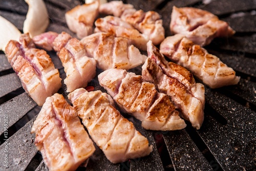 grilled pork belly 