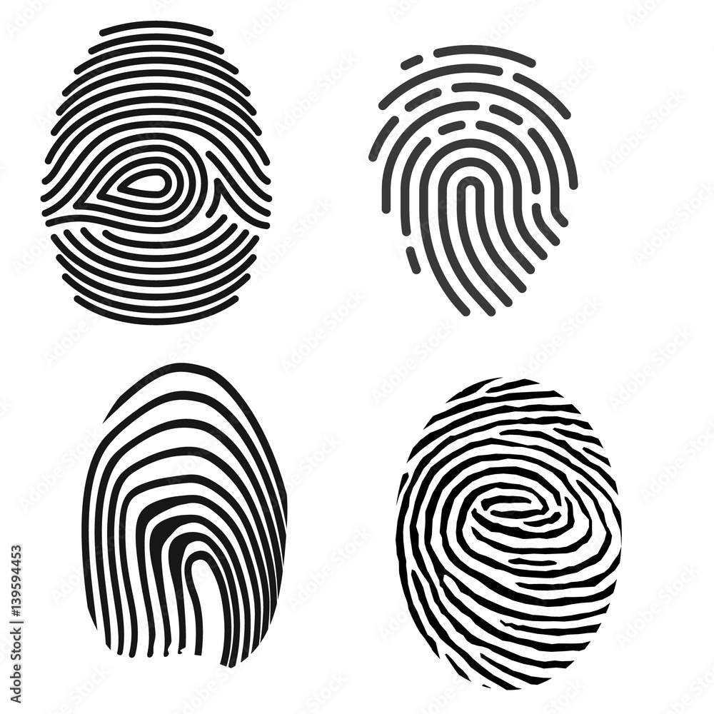 Fingerprint Type Clipart