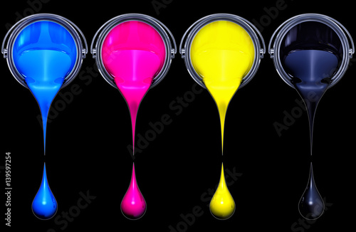 cmyk concept